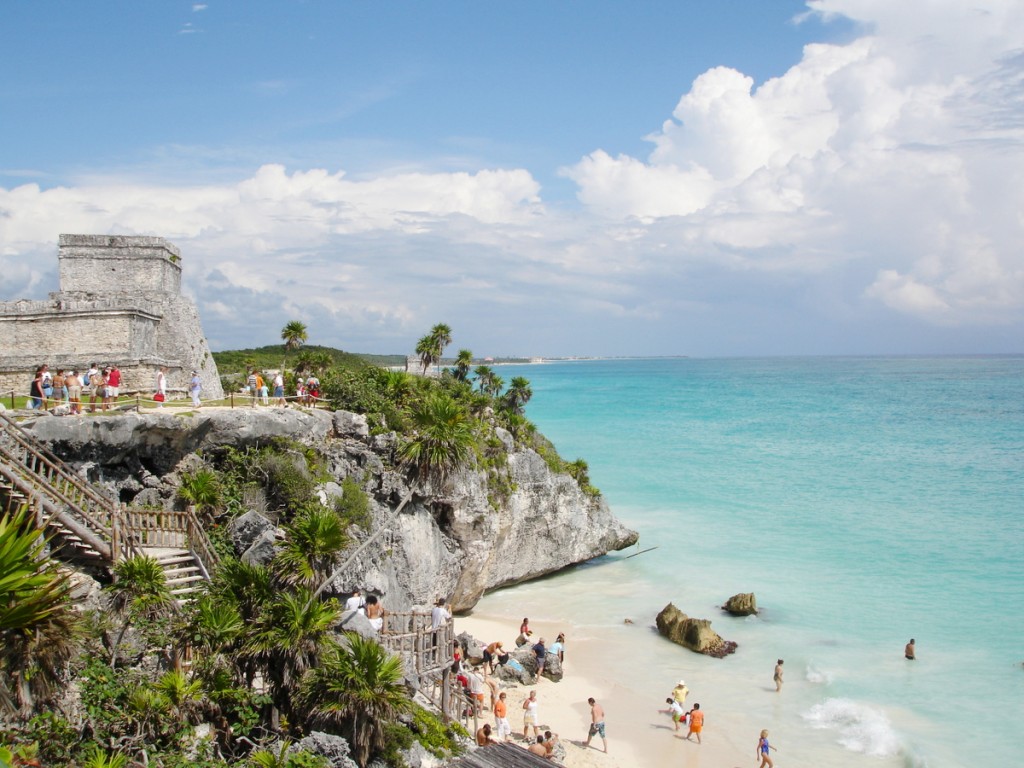 Tulum: id\u00edlicas ruinas mayas junto al mar en M\u00e9xico\/Tulum: idyllic ...