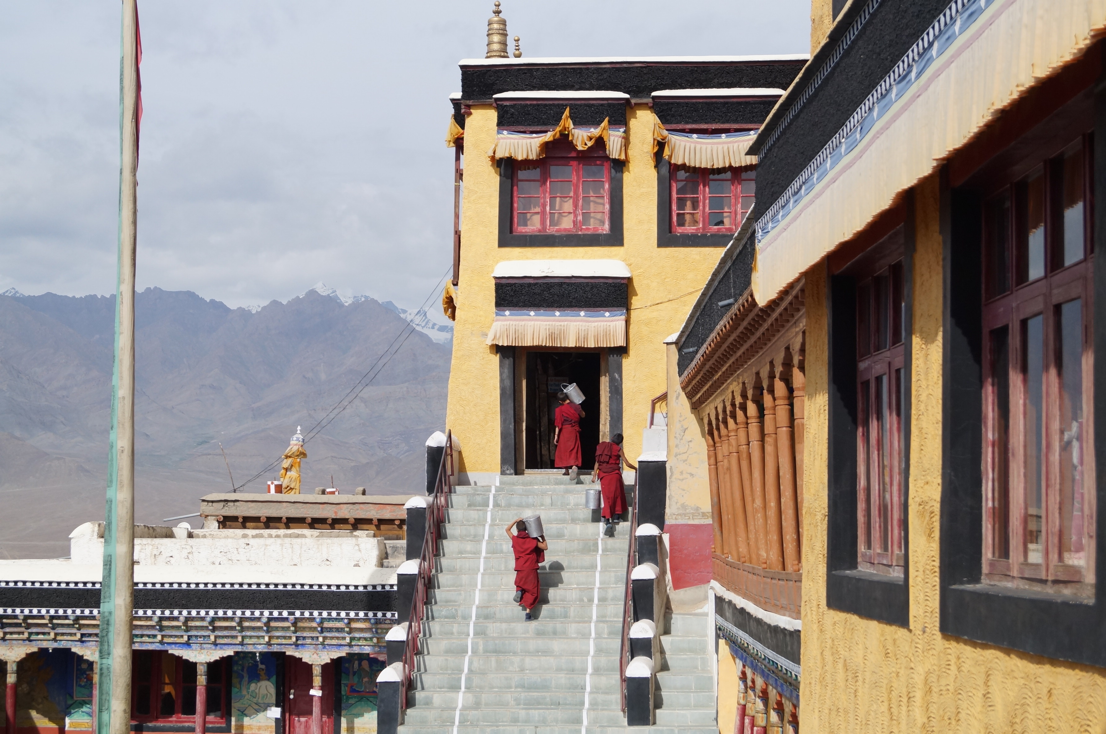 Entre monasterios tibetanos en Ladakh, India/Among Tibetan monasteries in Ladakh, India